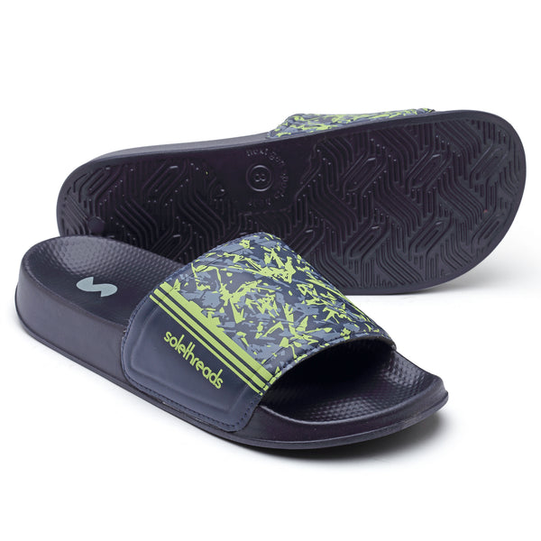 SPLASH Comfortable Lightweight and Stylish Printed Slide for Men